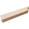 Ekena Millwork 2in. W x 4in. H x 20in. L Mediterranean Woodgrain TimberThane Rafter Tail, Primed Tan RFTUR02X04X20MEDRCPR - alternate 5